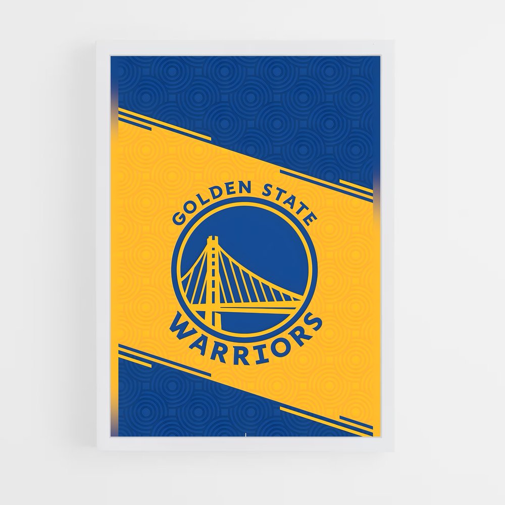 Poster Warriors Unleashed – affiche Basketball (vue 3)